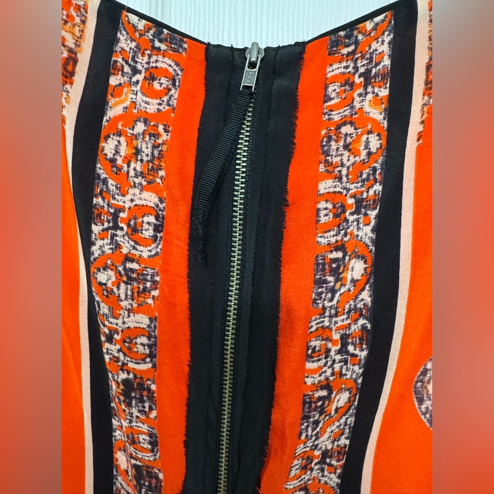 Anthropologie Orange Sheath
Mini Dress Sleeveless Crew Neck 4P - Picture 7 of 7